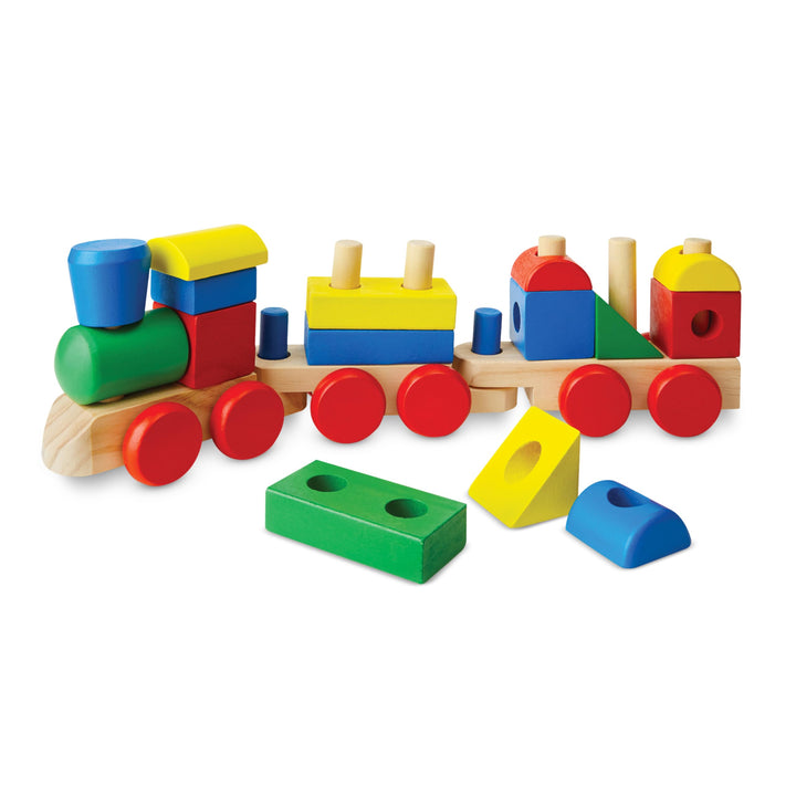 Sablon 572 - Melissa & Doug - Steck-Lokomotive (18-teilig)
