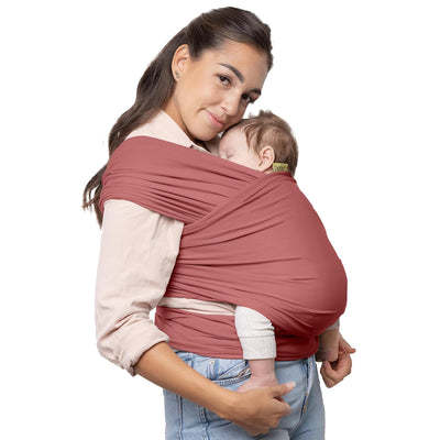 Boba Baby Tragetuch Neugeborene - Elastisches Babytragetuch und Stilltuch für Unterwegs - Einfach zu