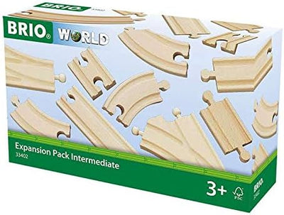 BRIO 63340200 Mittleres Schienensortiment