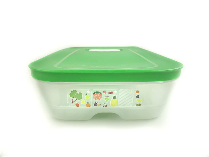 TUPPERWARE Kühlschrank 1,8 L dunkelgrün KlimaOase flach PrimaKlima Klimakönig 9757