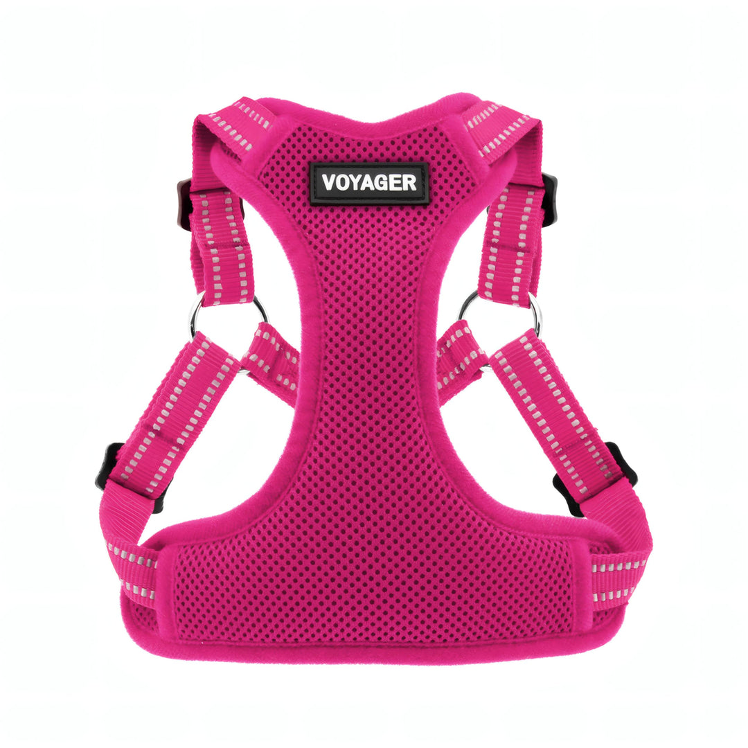 Voyager Verstellbares Hundegeschirr mit Reflektorstreifen by Best Pet Supplies - Strapazierfähige Ga