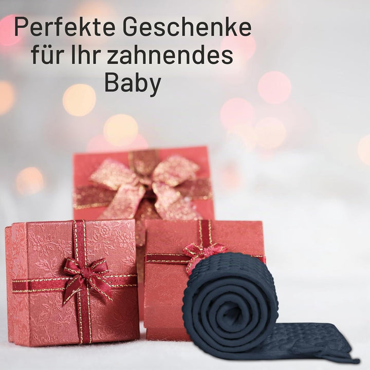 IULONEE 3pcs Baby Bed Rail Cover Protector Set Kinderbett Kantenschutz 128x18cm/68x18cm Bettkantensc