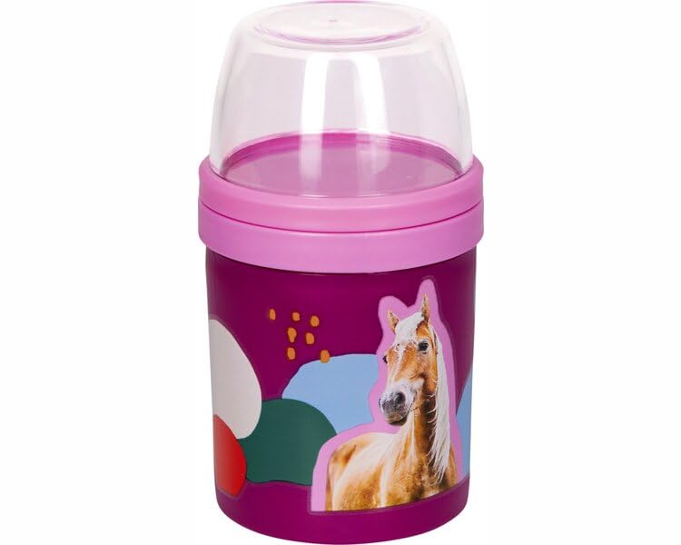 Die Spiegelburg Horses MUESLIBECHER Fuchsia