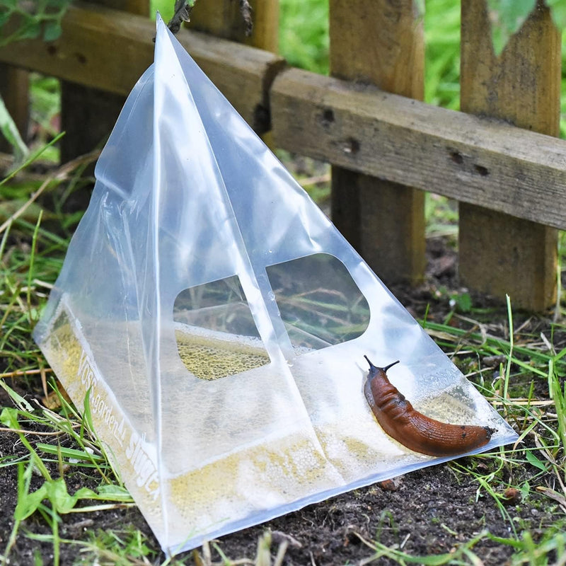 VOSS.garden 50x Schneckenfalle Slug Ex, Schnecken bekämpfen, Bierfalle, 50x