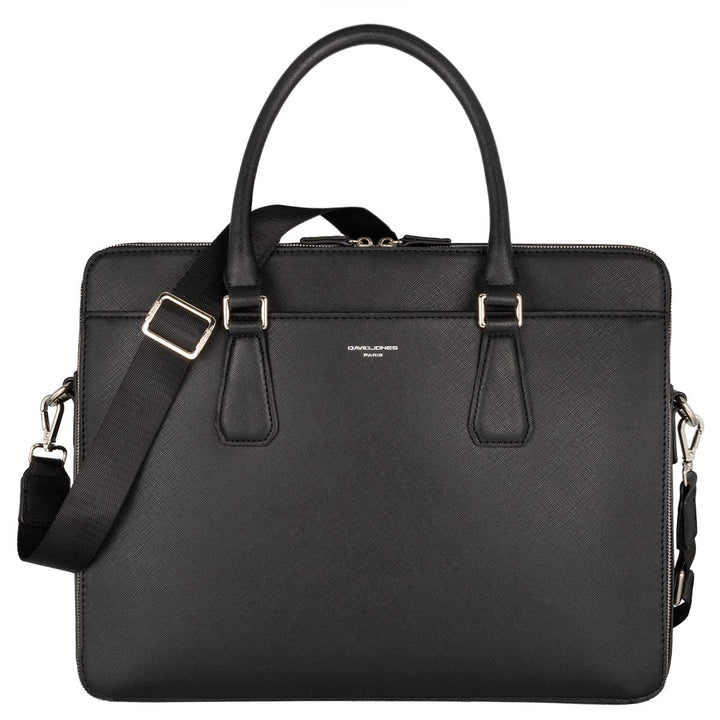 David Jones - Herren Aktentasche - Mann Business Tasche - 13 Zoll Laptoptasche Arbeitstasche - Saffi