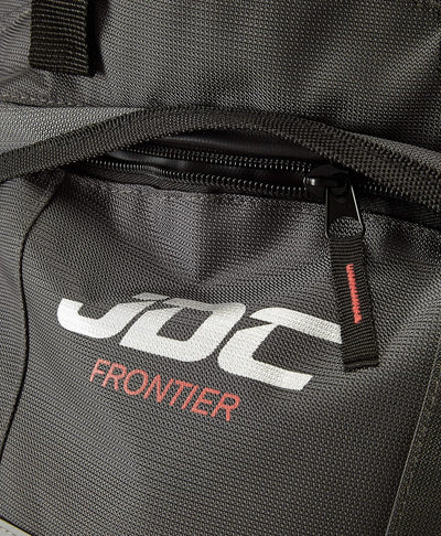 JDC Motorrad Rucksack Wasserdicht mit Helmhalterung/Träger 24Lerweiterbar bis 36L – Frontier