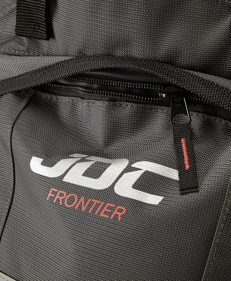 JDC Motorrad Rucksack Wasserdicht mit Helmhalterung/Träger 24Lerweiterbar bis 36L – Frontier