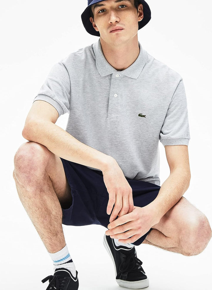 Lacoste Herren Poloshirt XS Silver Chine (Cca), XS Silver Chine (Cca)