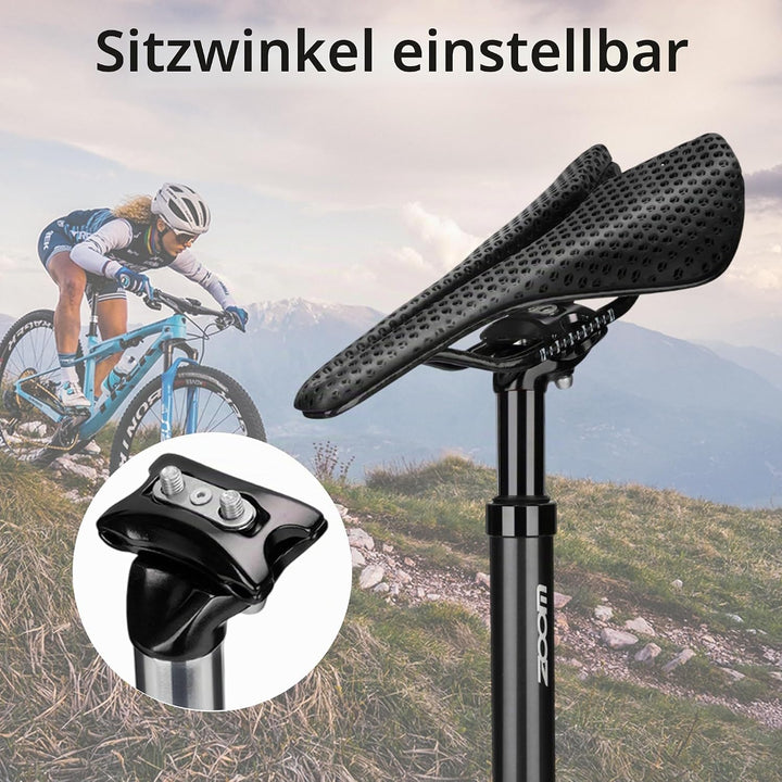JaneEyre Federsattelstütze hochwertigem Fahrrad Sattelstütze, Durchmesser 27,2, 30,8 oder 31,6 mm，Sa