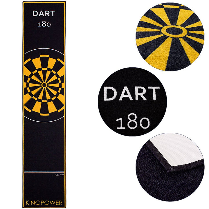 Kingpower Dartmatte Dart Teppich Turnier Matte Abwurflinie Bodenschutz Zubehör Dartpfeile Dartscheib