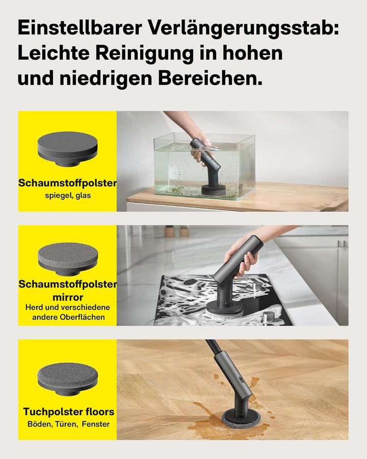 HOTO Ersatzbürstenköpfe für Elektrische Reinigungsbürste, 3 Stück