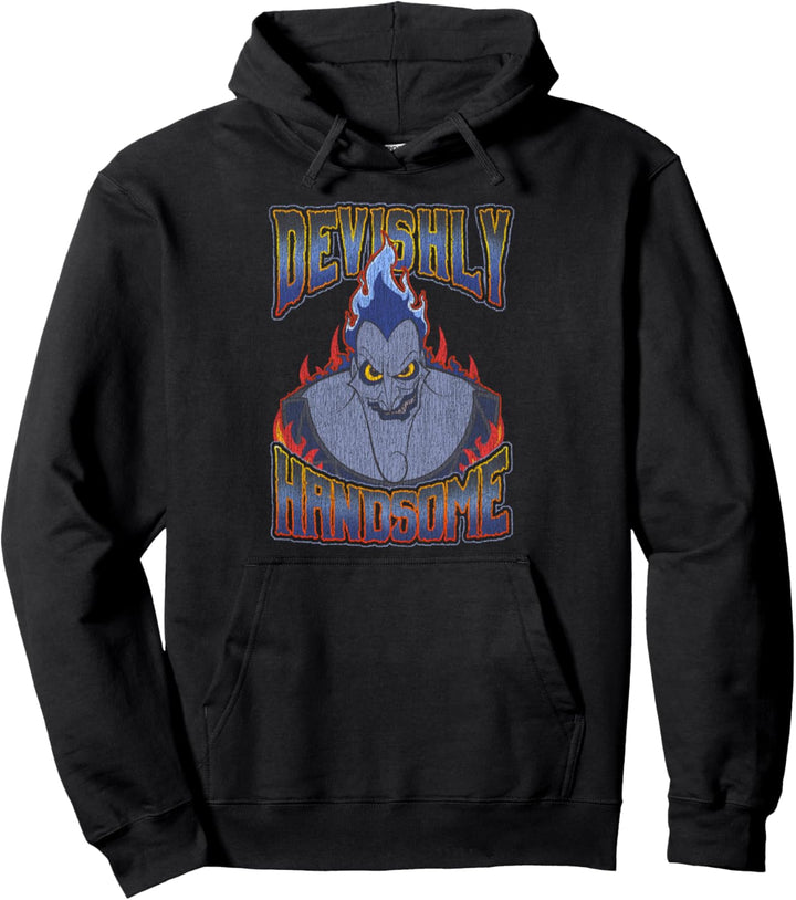 Disney Hercules Distressed Hades Handsome Pullover Hoodie