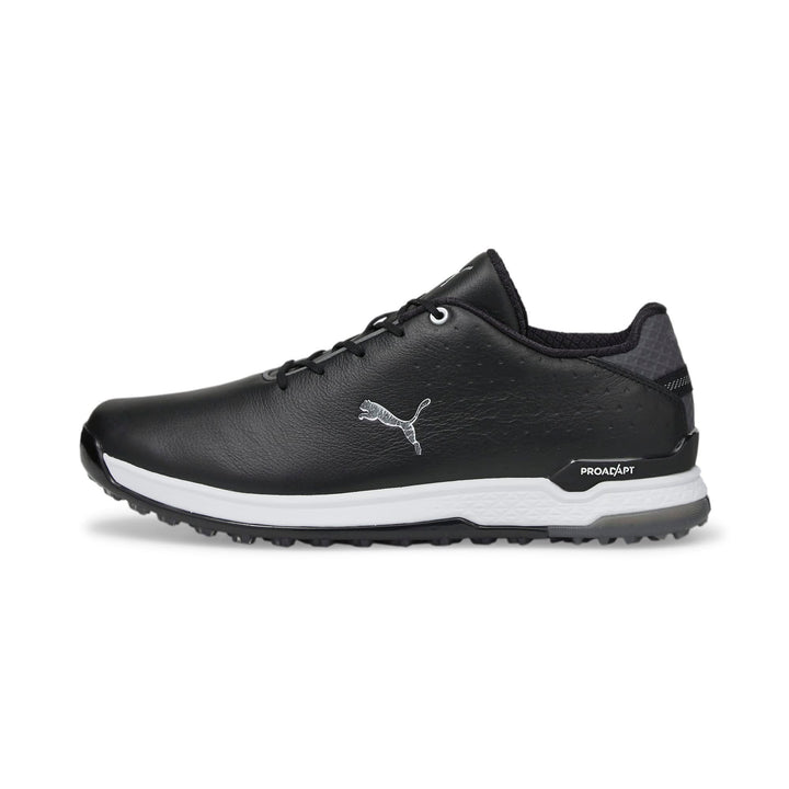 PUMA Herren Proadapt Alphacat Leather Golfschuh 40 EU Puma Black Puma Silver, 40 EU Puma Black Puma