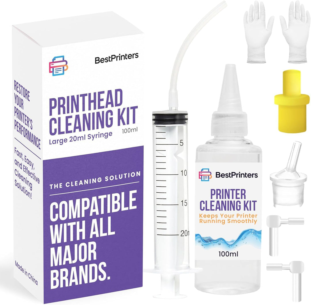Best Printers-Reinigungsset für, HP | Brother Inkjet-Druckkopf-Reinigungsset