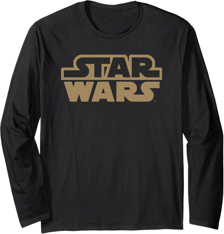 Star Wars REBELS Orange Vintage Retro Logo Langarmshirt