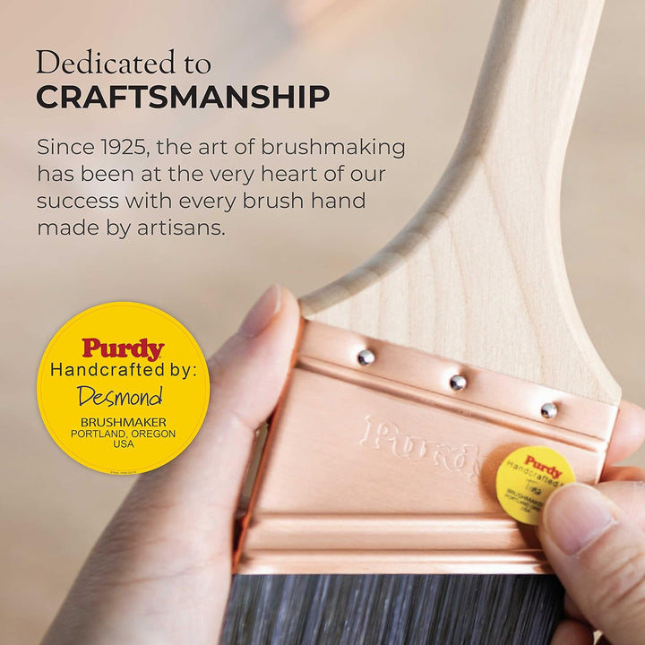 Purdy 144152230 Nylox Serie Glide Pinsel mit eckigem Rand, 7,6 cm 1 stück (1er Pack), 1 stück (1er P