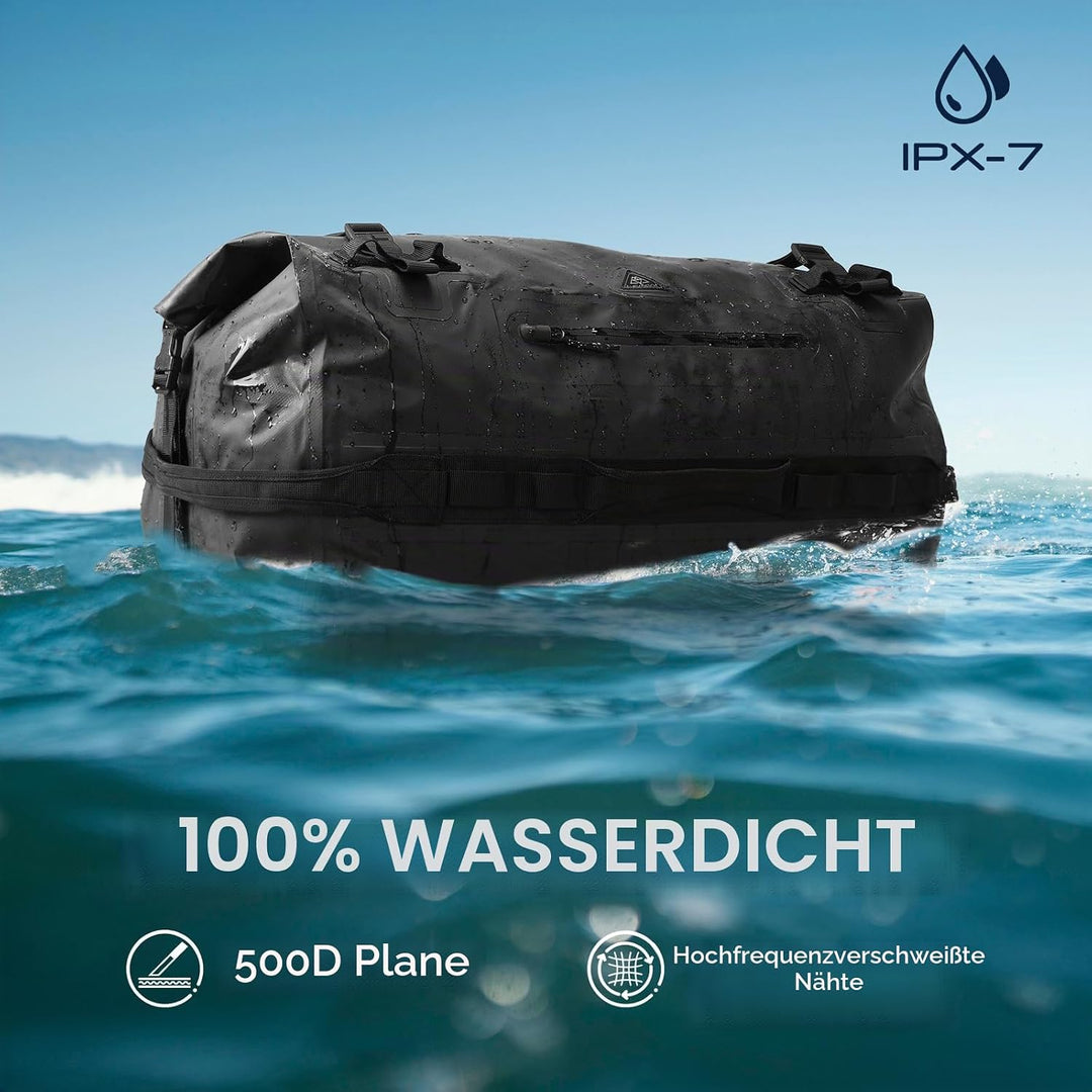 Haimont wasserdichter Rucksack, vielseitig wasserdicht Tasche, Dry Bag komfortabel, RollTop, Strand,