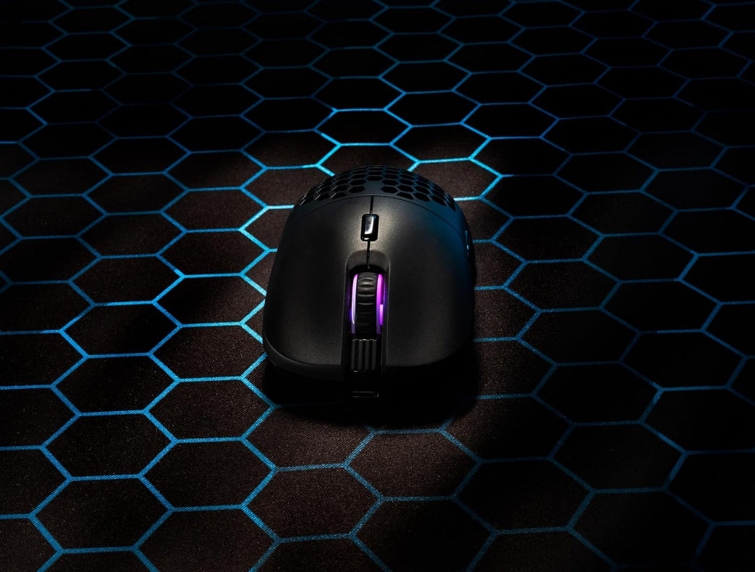 Newskill Arakne Elite Professionelle Gaming-Maus, RGB, 16.000 DPI, beidseitiges Design, seitliche Ta