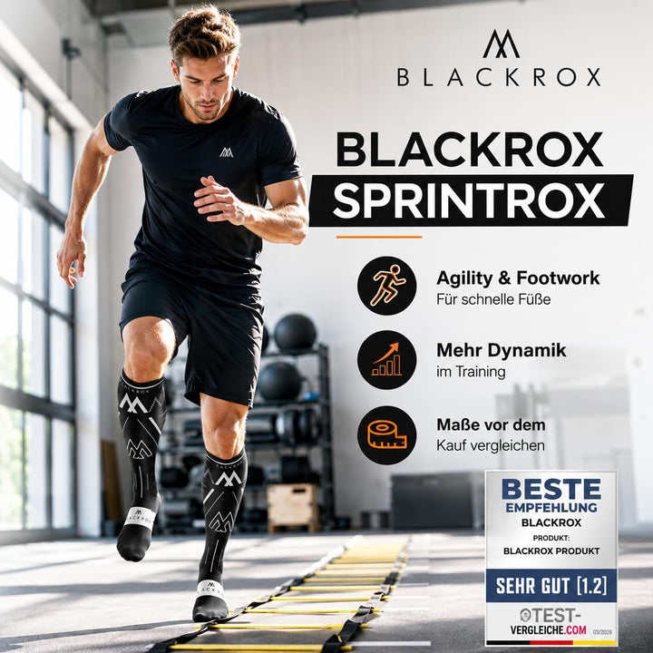 BLACKROX Kompressionsstrümpfe Sport Astropreform Kompressionssocken Vergleichssieger Sportkompressio