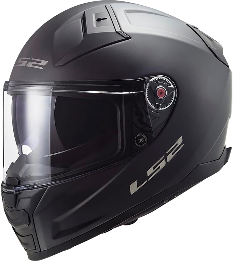 LS2, Integralhelme motorrad VECTOR II solid noir mat, XXS XXS noir mat, XXS noir mat