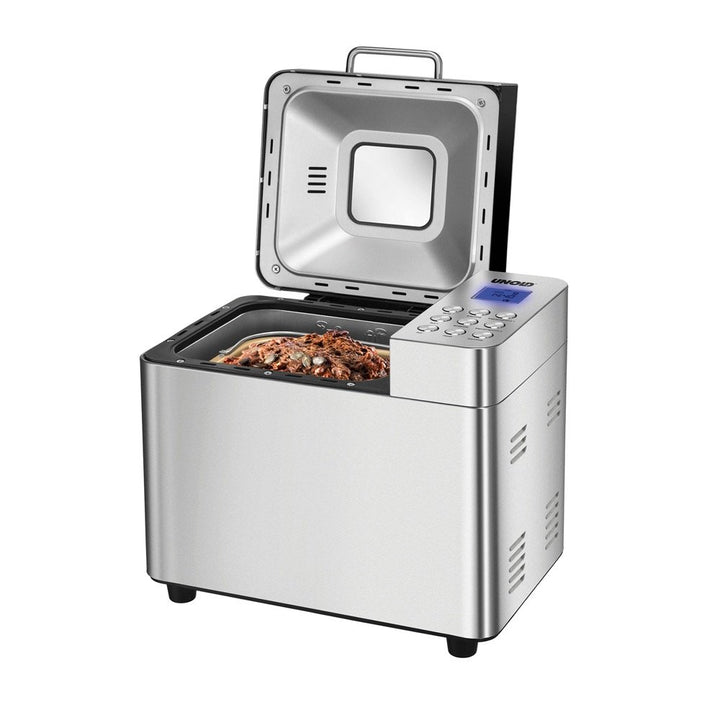 UNOLD Brotbackautomat Backmeister Edel, 550 W, 750-1000 g Brotgewicht, Keramik-Beschichtung, 68456,
