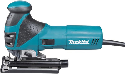 Makita 4351FCTJ Pendelhubstichsäge mit LED, Petrol, 135 mm, Petrol