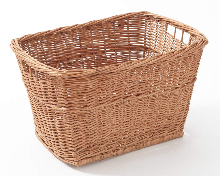Tigana Kaminholzkorb aus Weide Regalkorb Schrankkorb Einkaufskorb Weidenkorb 90175