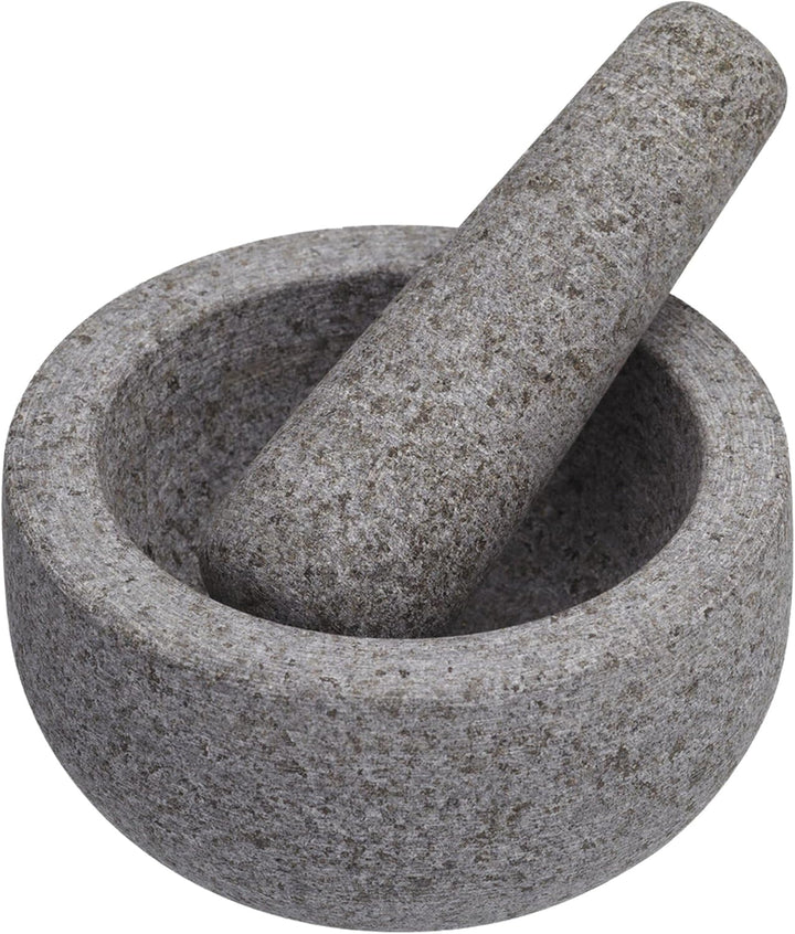 MasterClass Mörser und Stössel Set, Granit, Effizient und Stylisch, für Kräuter und Gewürze etc., 12
