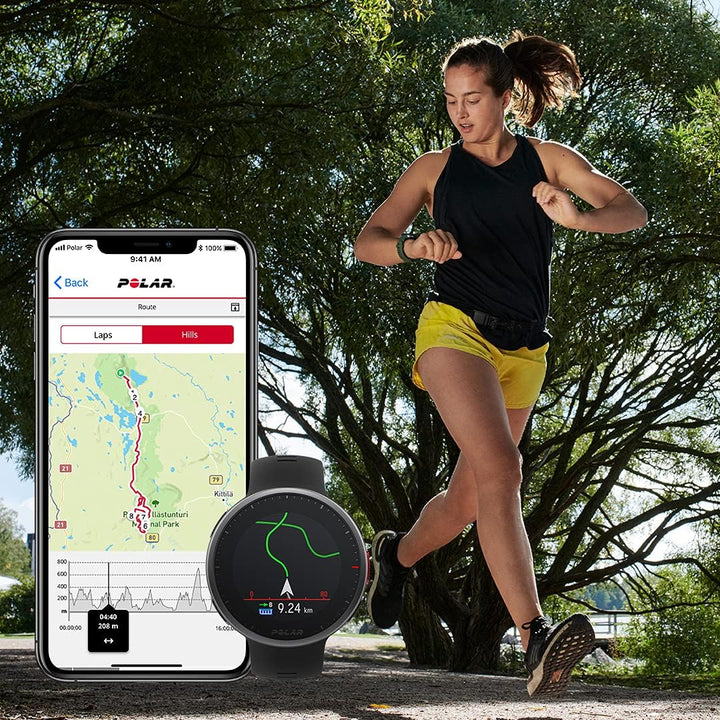 Polar Vantage V2 – Premium Multisportuhr GPS Smartwatch – Pulsmessung am Handgelenk für Laufen, Schw