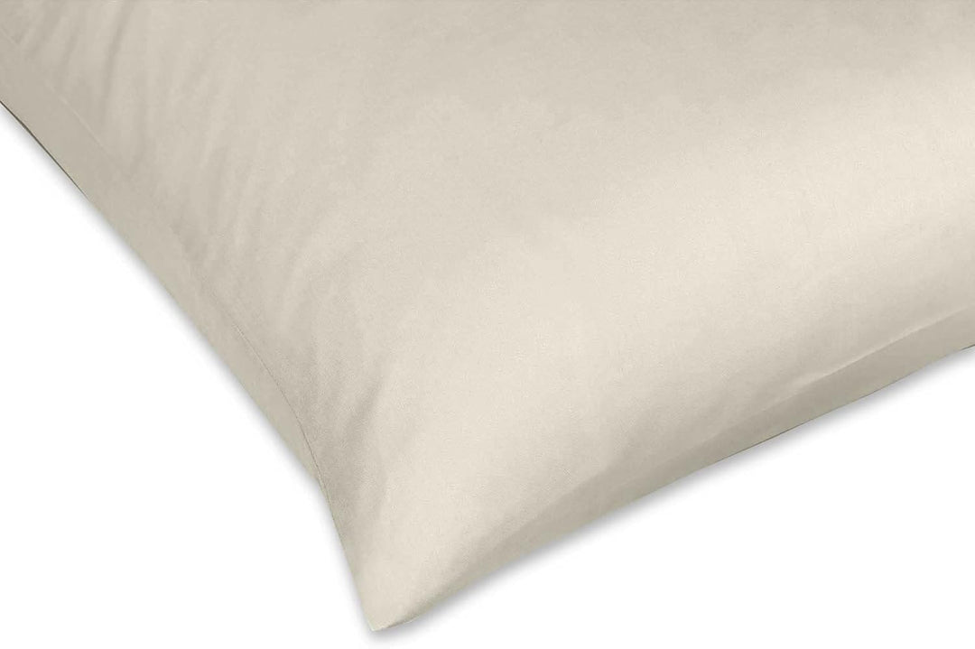 sleepling Satin Kissenbezug, Kissenhülle Seitenschläferkissen aus 100% seidig weicher Baumwolle, Bez