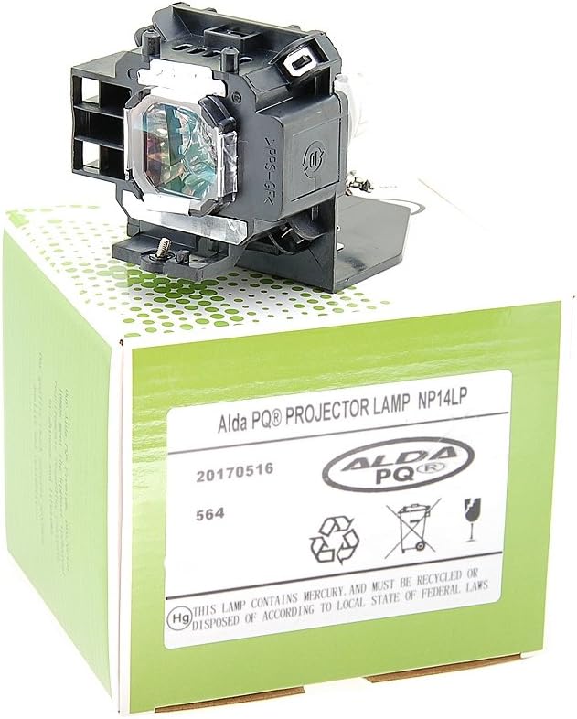 Alda PQ Premium, Beamer Lampe kompatibel mit NEC NP310, NP405G, NP410, NP410G, NP510, NP14LP, 600028