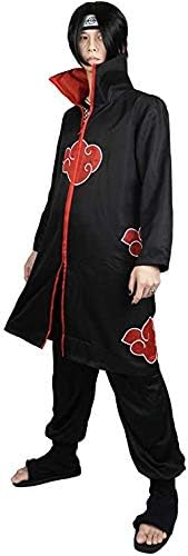 CoolChange Akatsuki Mantel | Itachi Umhang für Cosplay Kostüm | Grösse: XL, XL