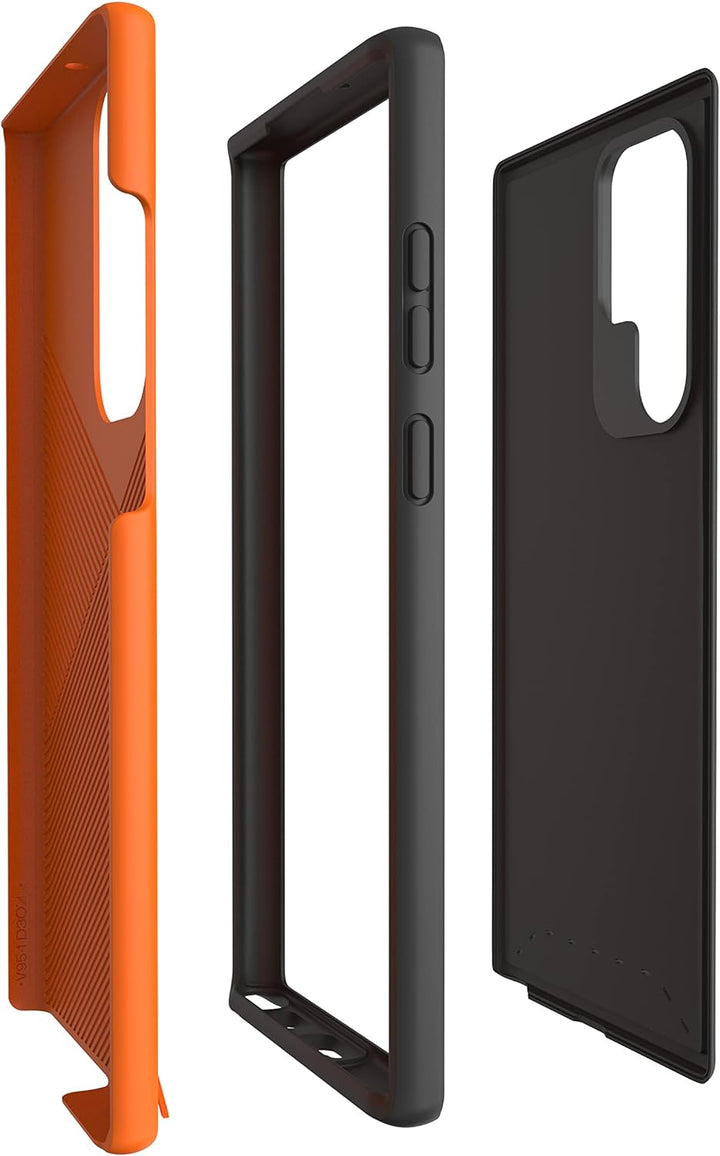 Gear4 Denali Protective Case for Samsung Galaxy S22 Ultra (Black) schwarz Denali GS22 Ultra, schwarz