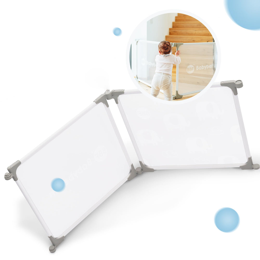 BabybeFun Laufstall Baby faltbar - Parent (2-Teilig (Erweiterung)), 2-Teilig (Erweiterung)