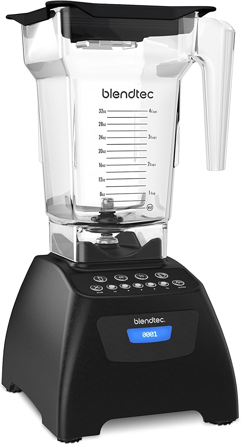 Blendtec Mixer Classic 575 – Kraftvoll & Vielseitig, 1580 Watt Motor, 4 Programme, 5 Geschwindigkeit
