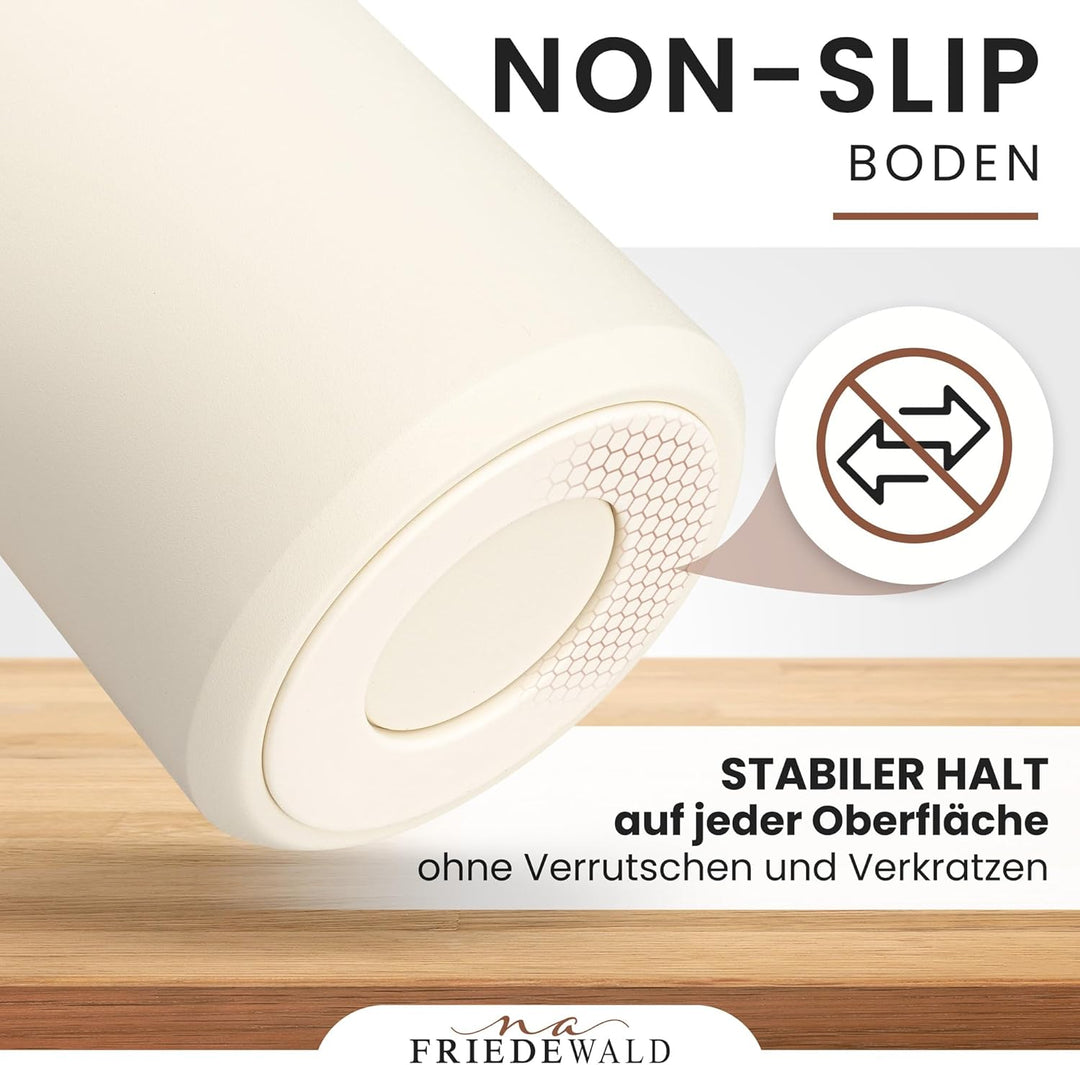 NA FRIEDEWALD French Press | Kaffeebereiter | Französische Kaffeepresse | Coffee Press | 1L Thermo K