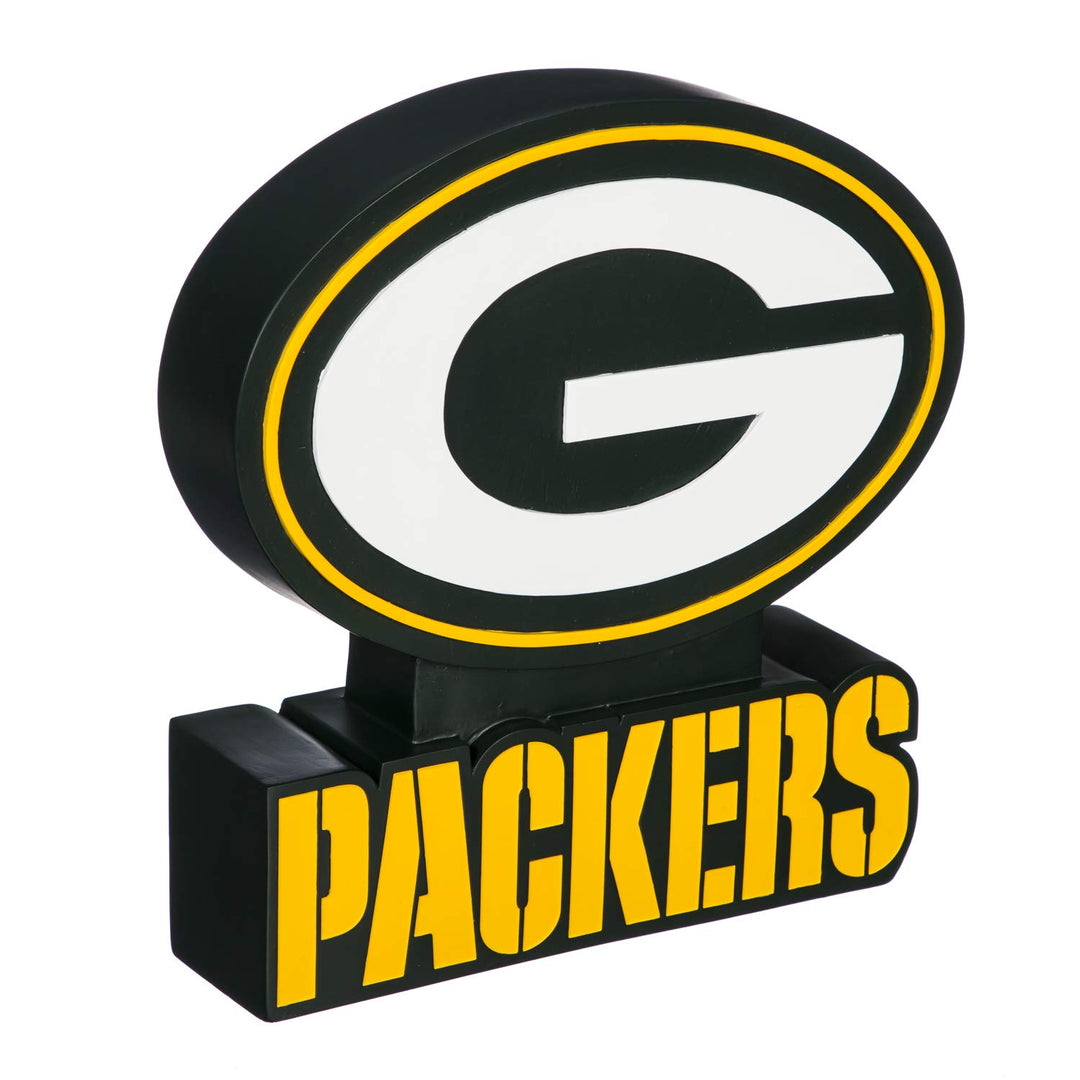 Team Sports America Evergreen Enterprises NFL Green Bay Packers Maskottchen, Gartenstatue, Teamfarbe