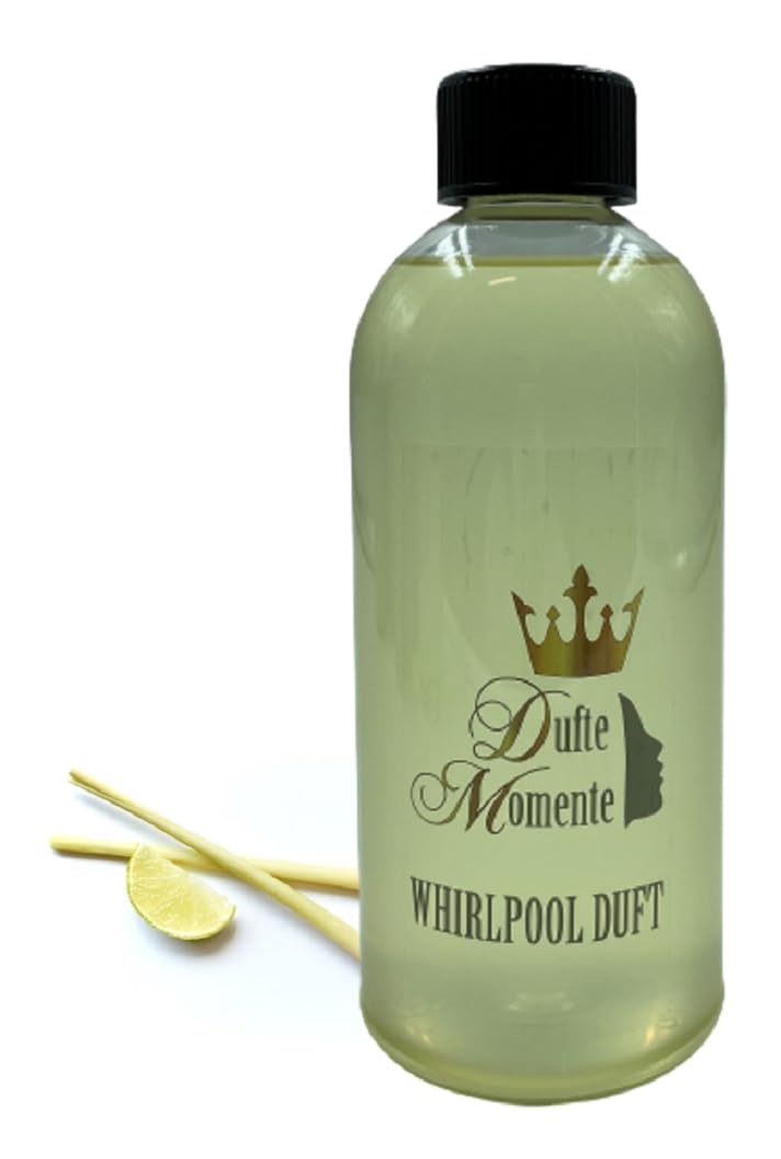 Dufte Momente | Whirlpool Duft Lemongras 500ml | mit naturreinen und natürlichen ätherischen Ölen |