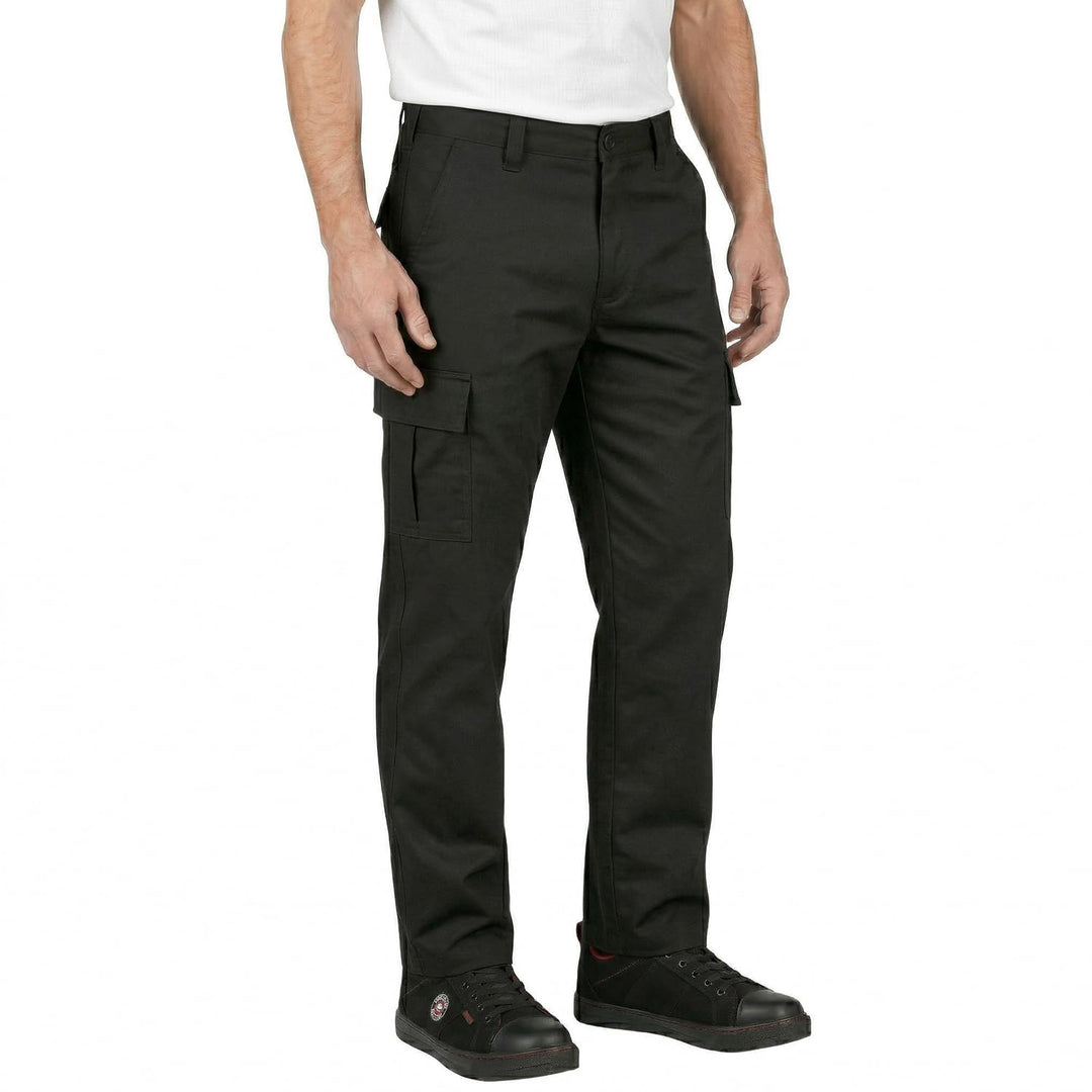 Lee Cooper Herren LCPNT205 robuste und pflegeleichte Arbeitshose mit mehreren Taschen Schwarz 34W /