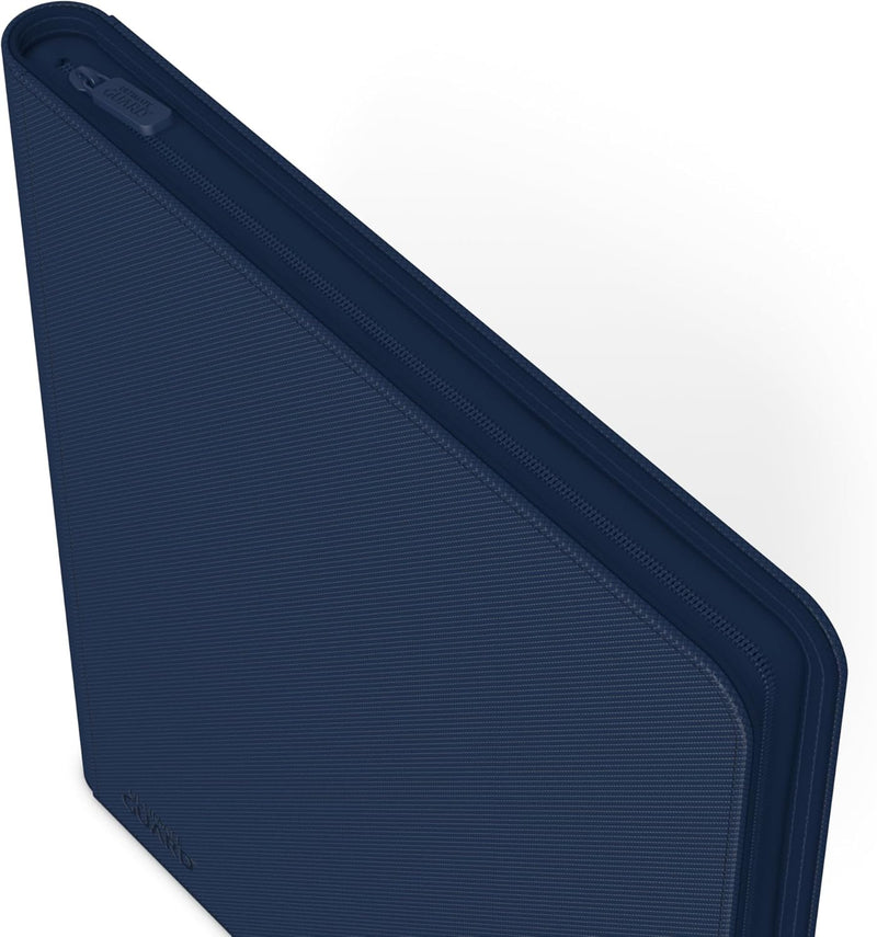 Ultimate Guard UGD010344 - 12-Pocket Quad Row Zip Folio Xeno Skin, dunkelblau, Blau