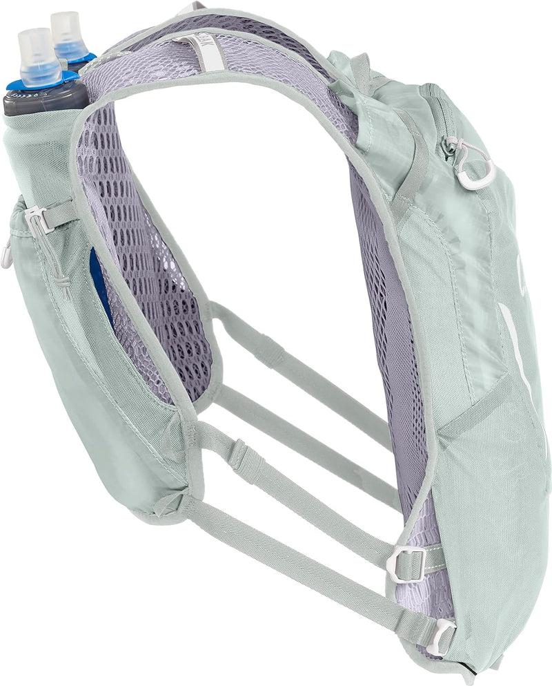 CAMELBAK Herren Zephyr Trinkweste Einheitsgrösse Grey / Blue, Einheitsgrösse Grey / Blue