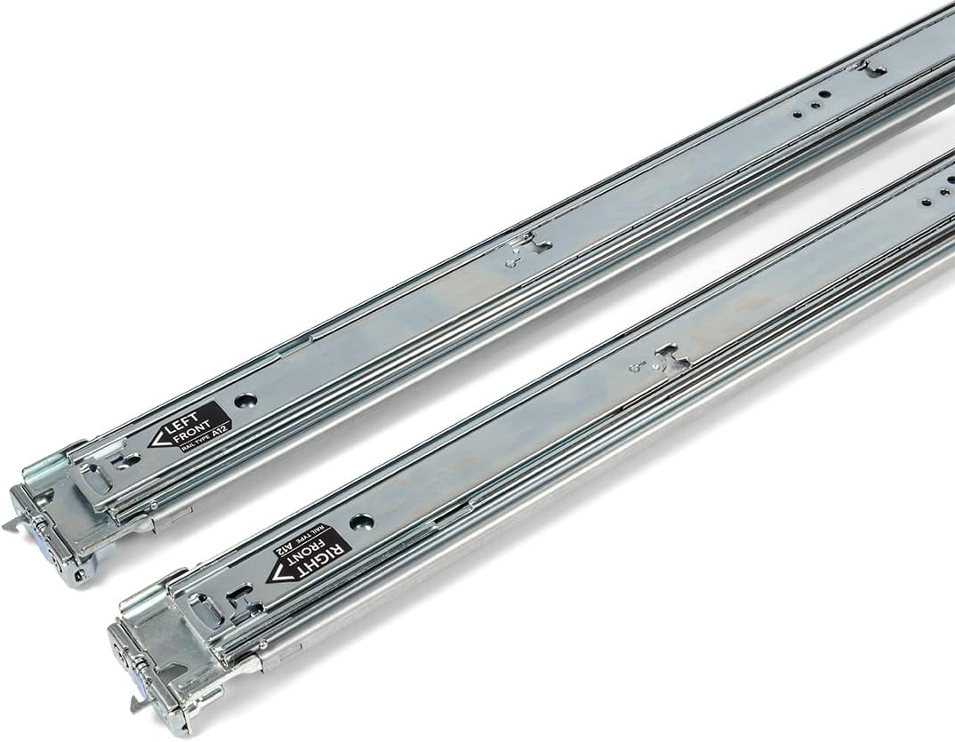 Dell A12 Gleitschienen - 1U Schienen Kit für PowerEdge R340/R350/XR2 (Typ A12 / ReadyRails II), Typ