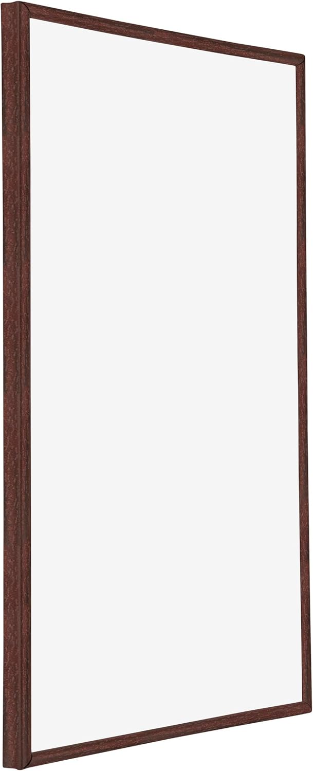 yd. Your Decoration - Bilderrahmen 40x60 cm - Braun - Bilderrahmen aus Kunststoff mit Antireflex Kun