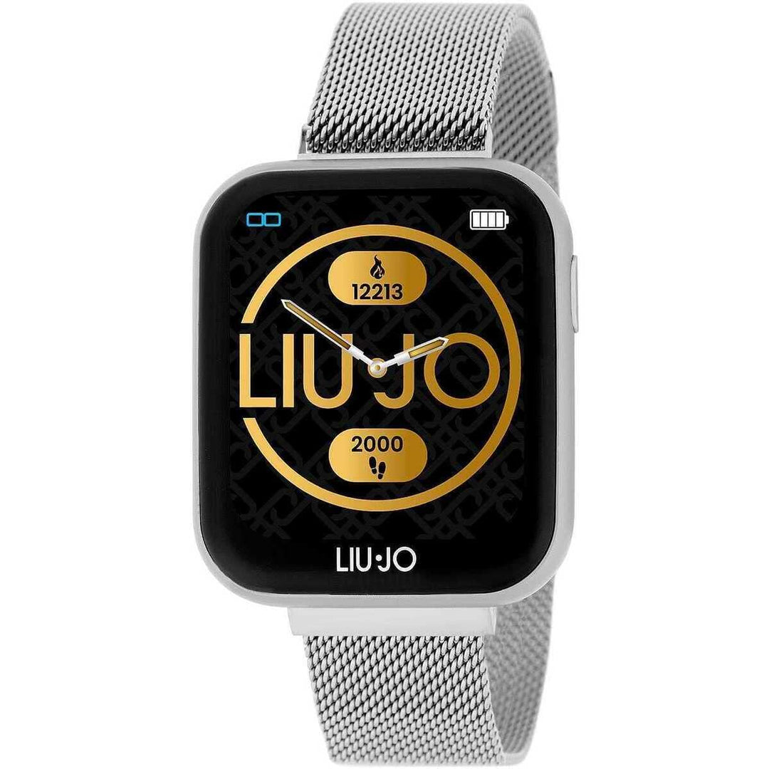 LIU JO Damen Analog Quarz Uhr mit Edelstahl Armband SWLJ051