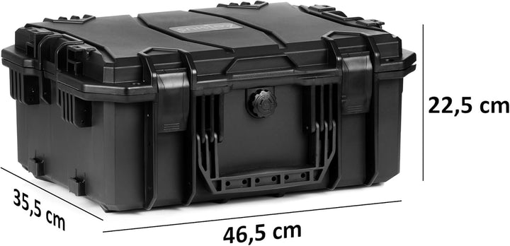 Zelsius Transportkoffer mit Schaumstoffpolsterung | 18 Liter | Kamerakoffer, Outdoorbox, Kunststoffk