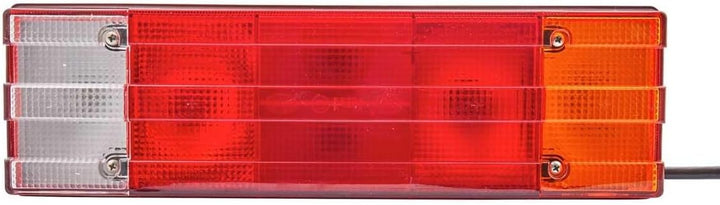HELLA - Heckleuchte - Glühlampe - 24V - Anbau/geschraubt - Lichtscheibenfarbe: mehrfarbig - Kabel: 1