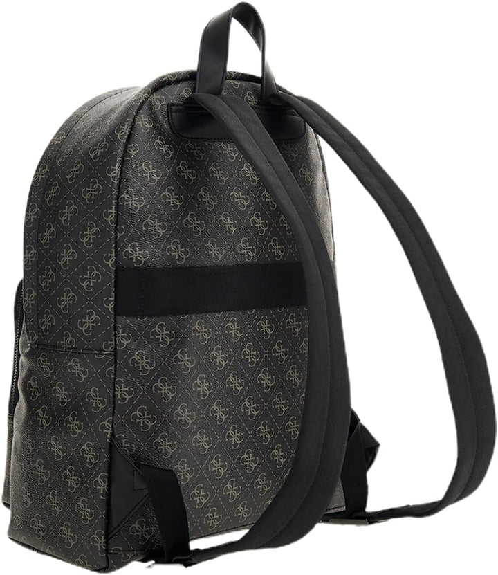 GUESS Herren Vezzola SMRT New Cmpt Bckpck Bag Dab, Dark Black