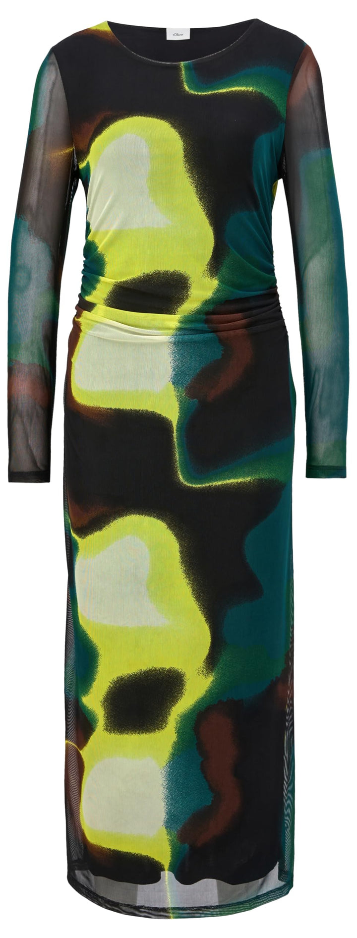 s.Oliver Damen Maxikleid 36 99a3_schwarz, 36 99a3_schwarz