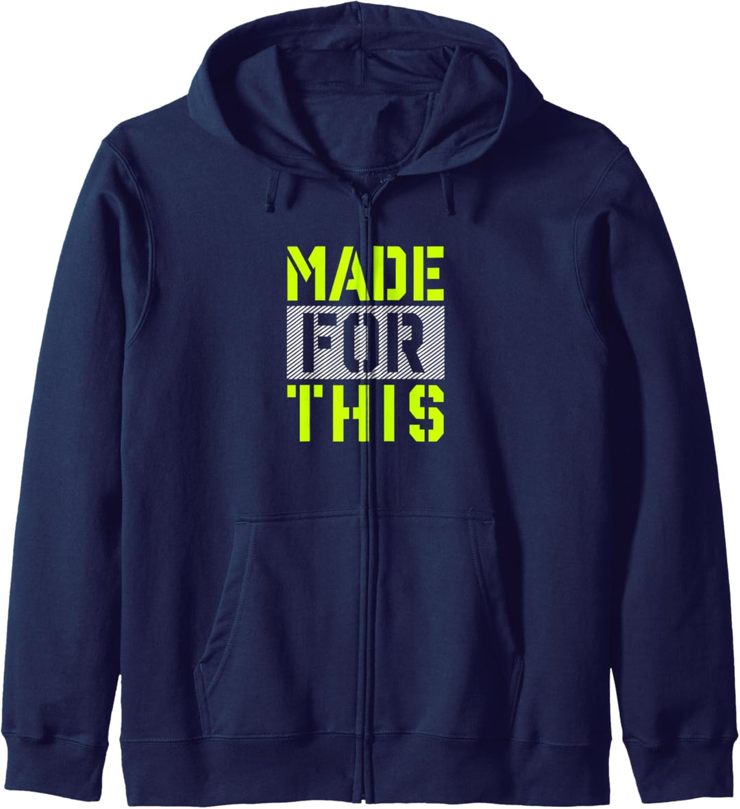 Made For This Athletic Neon Green Kapuzenjacke