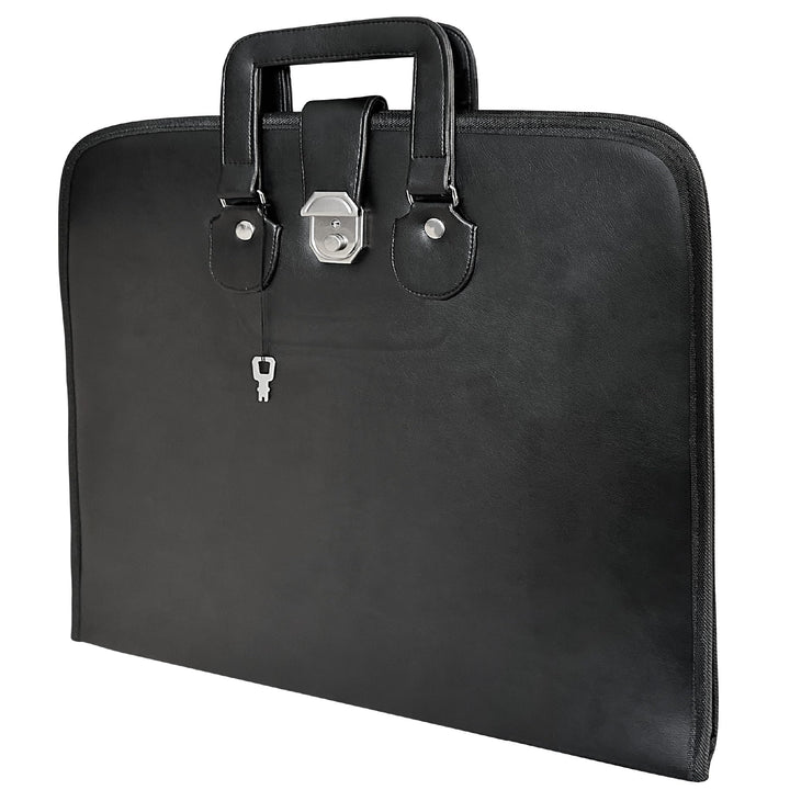 THE MASONIC COLLECTION Freimaurer Provincial Rank Regalia Leichte Kunstleder Aktentasche Stil Soft C